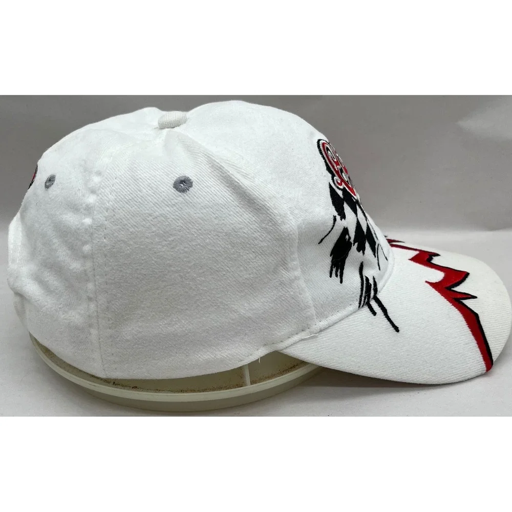 Chase Authentics Sterling Marlin Coors Light Racing Hat White NASCAR #40 Cap